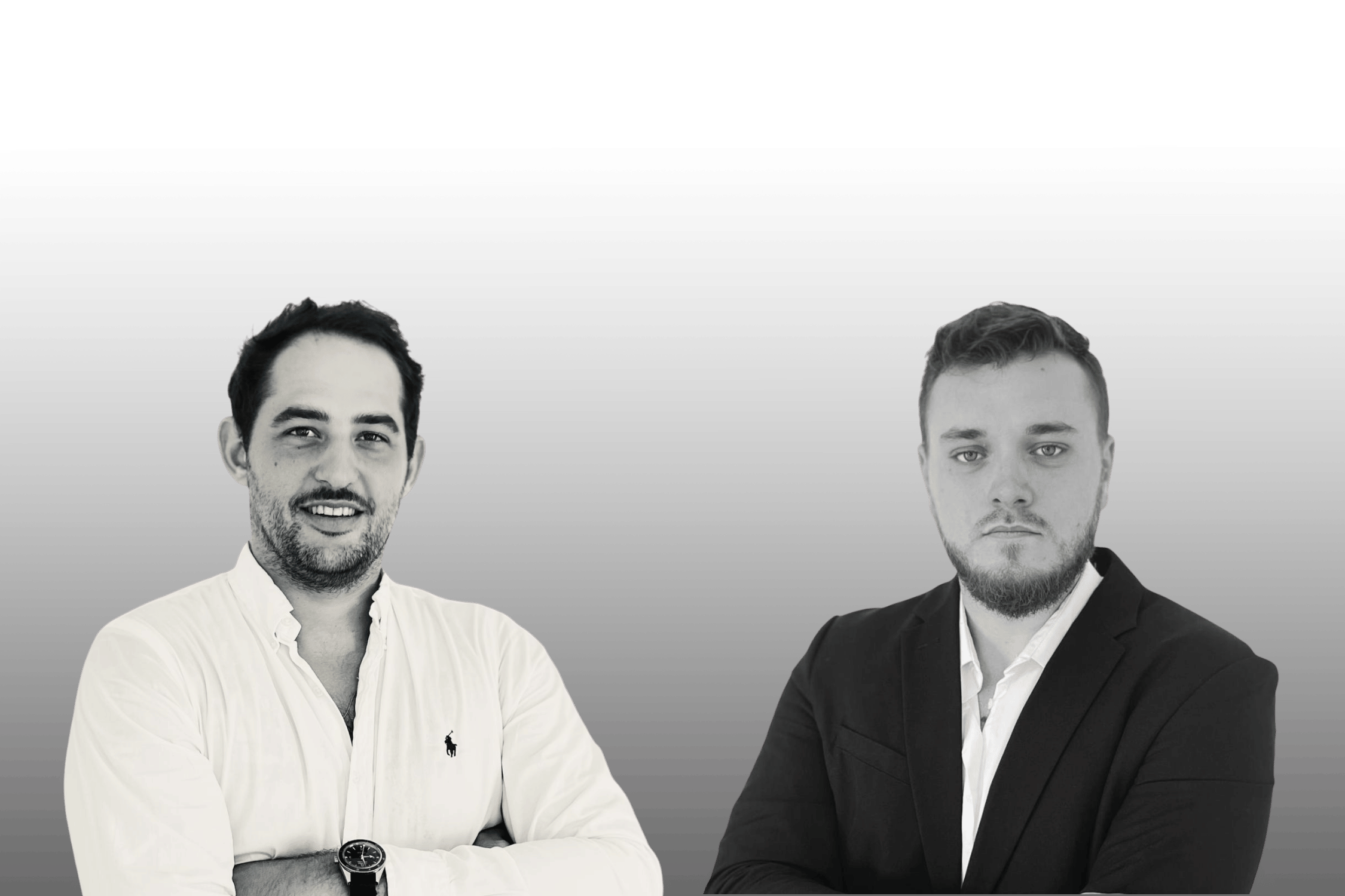 Tanguy Le Coq and Arthur Barbier, founders of Global SAR Hub